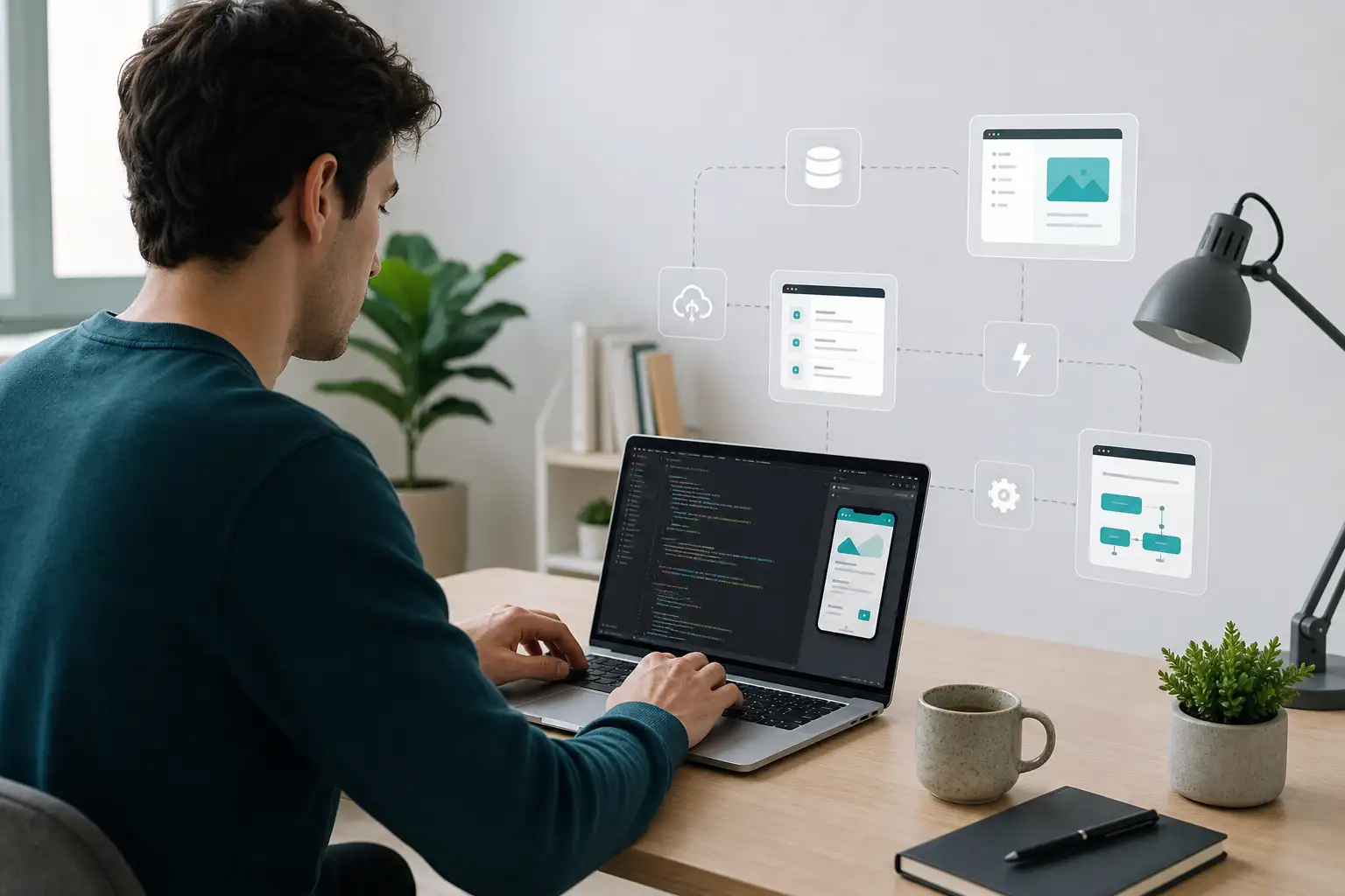 ساخت اپلیکیشن با هوش مصنوعی؛ از ایده تا نسخه قابل تست 6 Practical example: Building a simple app with vibe coding and AI