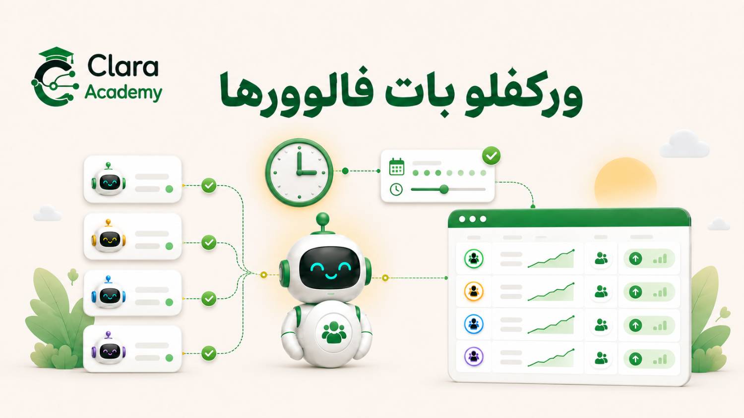 ربات گزارش فالور