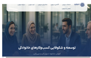 طراحی سایت سروین